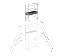 Gierre Kit Alzata Fast e Lock 600 - Accessorio per Trabattello FA400FL