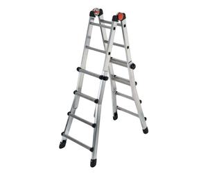 Gierre Peppina ALL040 - Scala in Alluminio Estensibile 2 x 10 Gradini 5,70 m.