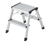 GIERRE Sgabello STYLO a doppia salita in alluminio 1 gradino + piano