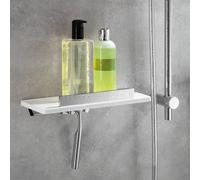 Giese Noka mensola doccia, 50820-02, Noka bianco/cromo [Accessori Bagno > Mensole Doccia]