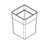 Giese ricambio contenitore scopino WC, 81287, Solid; Gifix Tono; Gifix 21 satinato [Accessori Bagno > Accessori per Accessori Bagno]