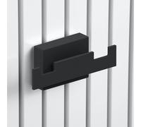 Giese Universal gancio portasciugamani con fissaggio magnetico, 34248-14, Universal nero [Accessori Bagno > Portasciugamani]