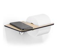 Giese Universal porta rotolo, 30973-02, Universal cromo/olmo/nero [Accessori Bagno > Porta Rotolo]