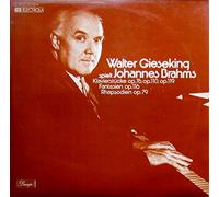 Gieseking - Walter Gieseking spielt Johannes Brahms. Klavierst?cke op.76, op.118, op.119, Fantasien, Rhapsodien. 2 LP. EMI Electrola. Aufnahmen aus 1951.