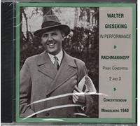 Gieseking,Walter - Piano Concertos Nos.2 3