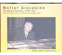 Gieseking,Walter - W.Gieseking/Aufn.1949-1951
