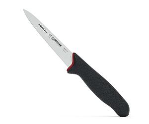 Giesser Messer since 1776 - Made in Germany - Coltello universal PrimeLine, 13 cm, nero, inossidabile, lavabile in lavastoviglie, coltello da cucina affilato con manico antiscivolo, a punta media