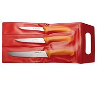 Giesser - Set di 3 coltelli da carne in colore giallo, made in Germany