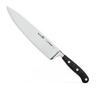 Giesser since 1776 - Made in Germany - Coltello da cuoco affilato, forgiato, 23 cm, BestCut, resistente al calore, nero, coltello da cucina tedesco lavabile in lavastoviglie, acciaio inossidabile