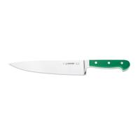 Giesser since 1776 - Made in Germany - Coltello da cuoco, forgiato, verde, Skyline Green, 23 cm, coltello da cucina rivettato, inossidabile, lavabile in lavastoviglie