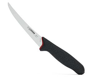Giesser since 1776 - Made in Germany - Coltello da disosso antiscivolo PrimeLine, 15 cm lama molto flessibile, nero, coltello da macellaio affilato lavabile in lavastoviglie, inossidabile