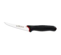 Giesser since 1776 - Made in Germany - Coltello da disosso antiscivolo PrimeLine, lama 13 cm, nero, coltello da macellaio affilato lavabile in lavastoviglie, inossidabile