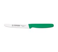 Giesser since 1776 - Made in Germany - Coltello per pomodori verde, lama di 11 cm, manico antiscivolo, piccolo coltello verdura lavabile in lavastoviglie, inossidabile