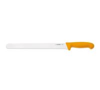 Giesser since 1776 - Made in Germany - Coltello per prosciutto arancione, Basic Orange, lama di 31 cm, seghettata, antiscivolo, coltello per affettare affilato lavabile in lavastoviglie, inossidabile