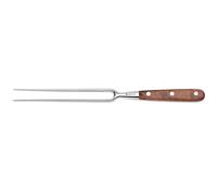 Giesser since 1776 - Made in Germany - Forchetta tranciante, 21 cm, Tree of Life, PremiumCut Fork No 1, forchetta da carne, manico in legno di thuja, inossidabile, posata da barbecue tedesca