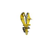 Giesser since 1776 - Made in Germany - Sharp easy, affilacoltelli, con supporto, acciaino, doppia funzione, giallo, 9980