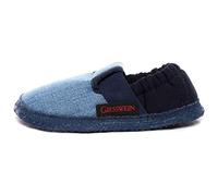 Giesswein Aichach, Pantofole Piatte, Unisex - Bambini e ragazzi, Blu Jeans Scuro 528, 23 EU