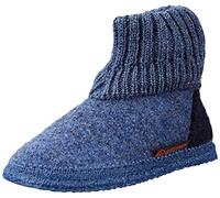 Giesswein Kramsach Kids, Pantofole, Unisex - Bambini e ragazzi, Blu Capri 547, 23 EU