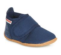 Giesswein Pantofole bambini STRASS SLIM FIT in Blu 23