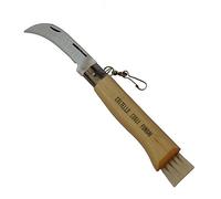 GIFAZ Coltello per Funghi - PERSONALIZZATO - (Caccia e Pesca | Legno di Faggio