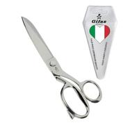 GIFAZ Forbici da Sarta Professionali 21 cm e di Precisione TAGLIATUTTO in Acciaio al Carbonio Nichelate Resistenti ed Affilate per Taglio e Sartoria - Ultra Resistente Made in Italy
