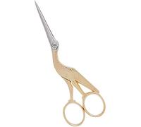 Gifaz - FORBICI PER RICAMO DORATE MODELLO "CICOGNA" MM. 165 - MADE IN ITALY