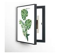 GIFRAN Scatola del contatore Elettrico Pittura Decorativa Coperchio del Pannello Elettrico Coperchio Decorativo Arte Astratta Minimalista Flip Cover Scatola di occlusione multimediale (Color : M)