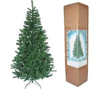 Gift 4 All Occasions - Albero di Natale artificiale, 180 cm, 550 punte, con supporto metallico, colore verde