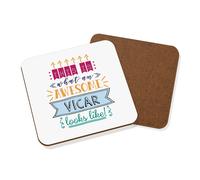 Gift Base Coaster In Sughero Hardboard 1 Pezzo 9x9cm Gesù Vicar