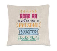 Gift Base Copricuscino 40 x 40 cm In Lino Cotone Poliestere Square Divertente
