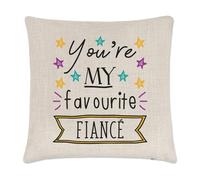 Gift Base Federa Cuscino 40 x 40 cm Cotone Poliestere Quadrata Stelle Divertente