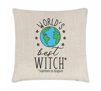 Gift Base Federa Cuscino Strega Divertente 40 x 40 cm Cotone Poliestere