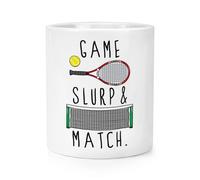 Gift Base Game Slurp And Match Makeup Brush Pencil Pot - Portapenne Tennis