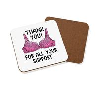 Gift Base Sottobicchiere In Sughero Hardboard 9x9cm Set 1 Festa Della Mamma