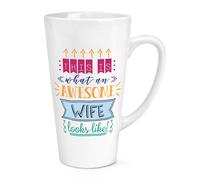 Gift Base Tazza Da Caffè 17oz Grande Latte Beige Novelty Divertente