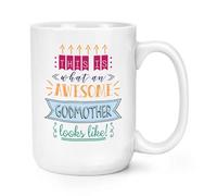 This Is What An Awesome Madrina Guarda Come 426ml Grande Tazza Mamme Giorno Best