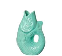 Gift Company 75883 Monsieur Carafon/Caraffa in gres porcellanato, menta, S, 15 x 9 x 24 cm