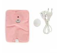 Gift Decor Borsa dell'Acqua Calda elettrica Mani Rosa plastica 380 W Velluto (12 Pezzi)