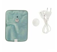 E_0002_S3631523 Gift Decor Borsa per l'Acqua Calda Elettrica Mani Verde Plastica