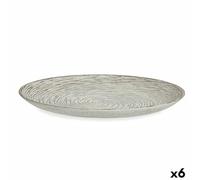 E_0002_S3625343 Gift Decor Centrotavola Spirale Bianco Legno MDF 34,5 x 3 x 34,5