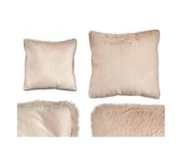 Gift Decor Cuscino Crema Bianco 40 x 2 x 40 cm, bianco, 40 x 2 x 40 cm