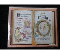 Gift for Emily Princess Unicorn cornice a scelta e supporto con scritta Special