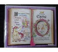 Gift for Esme Princess Unicorn cornice a scelta e supporto con scritta Special