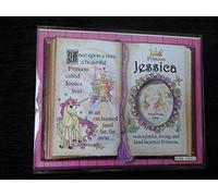 Gift for Jessica Princess Unicorn cornice a scelta e supporto con scritta Special