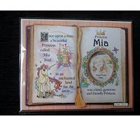 Gift for Mia principessa unicorno Mount con scritta Special e cornice per foto a scelta