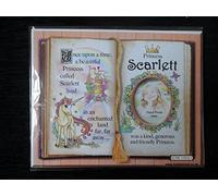 Gift for Scarlett Princess Unicorn cornice a scelta e supporto con scritta Special
