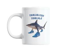 Gift Island Trallero Trallà Italian Brain Rot Mug - Tazza da caffè - Meme Mug e Regali Divertenti - Regalo Natale Segreto