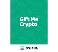 Gift Me Crypto Gift Card (SOL) 930 EUR Key EUROPE