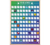 Gift Republic 100 attività per bambini Bucket List Poster