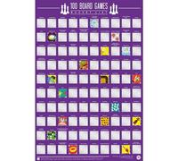 Gift Republic 100 giochi da tavolo Bucket List Poster